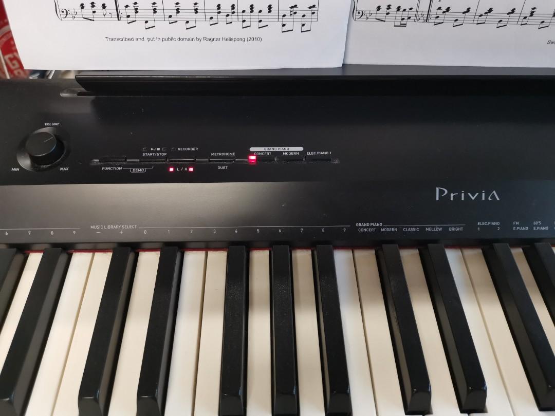 casio px 160 piano keyboard