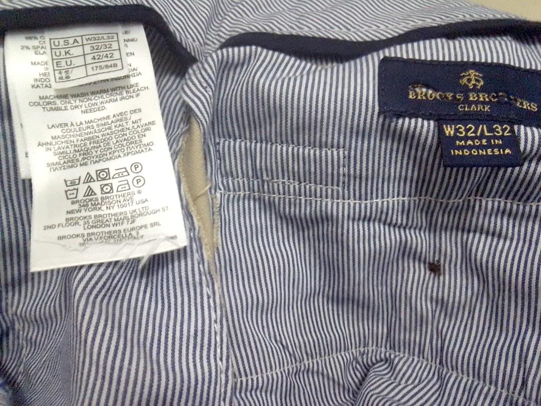 Celana Chino Brooks Brothers Clark fit Original