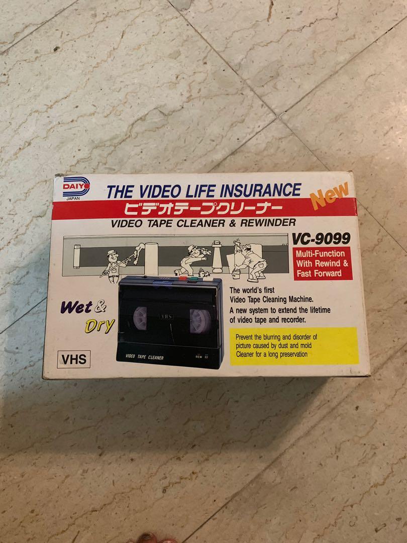 Daiyo VHS Video Tape Cleaner & Rewinder, TV & Home Appliances, TV