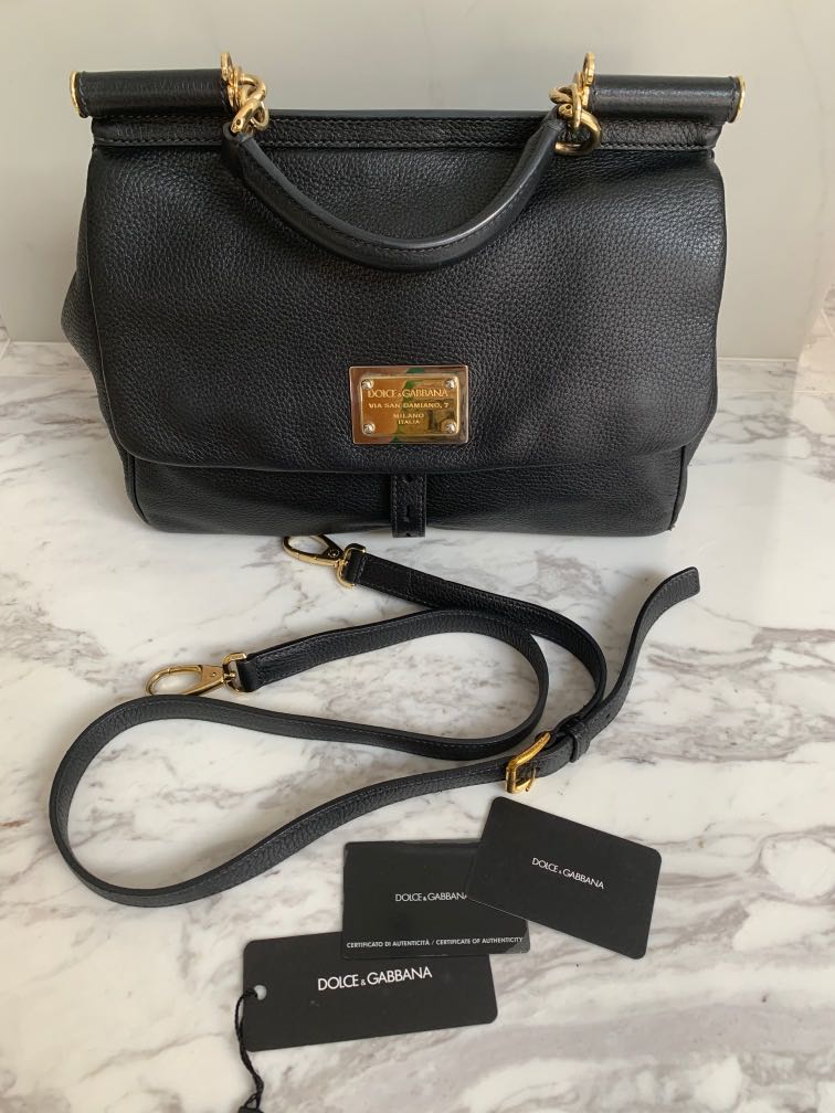 AUTHENTIC DOLCE & GABBANA Sicily Bag , Luxury, Bags & Wallets on Carousell