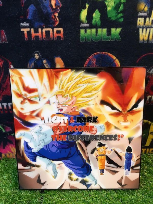 Dragon Ball Pop Art Magnet 12 And Picture Frame 28 Available