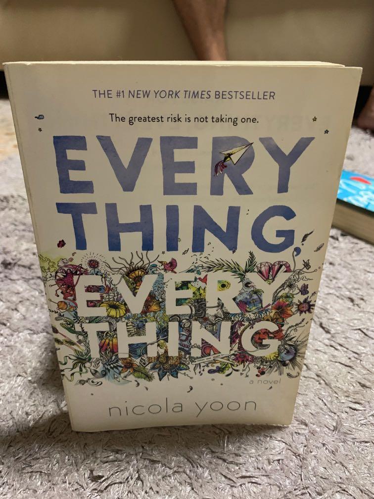 Everything Everything (Category: Storybooks) located in Singapore. Submitted by bfm11 (Listing ID 236453862, Image 1). Description: Condition of book: 5/10 (No torn pages) Mainly cause the pages turned yellowish. .