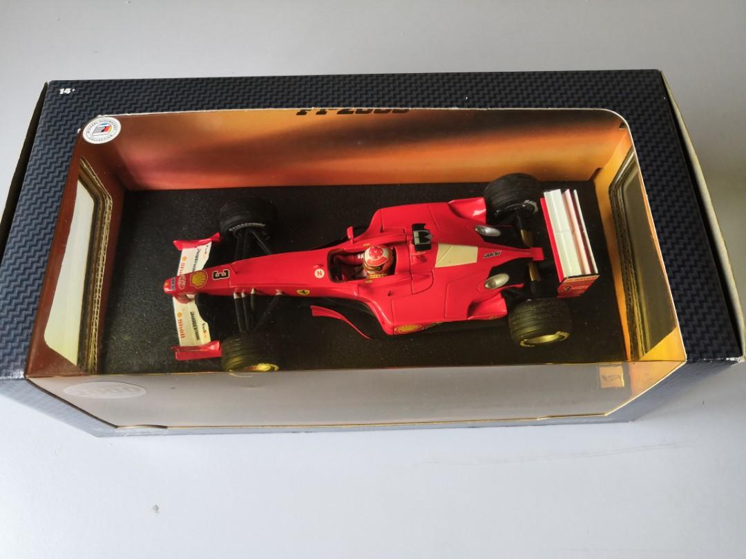 Hotwheels 1 18 Ferrari F1 2000 Michael Schumacher Toys Games Diecast Toy Vehicles On Carousell