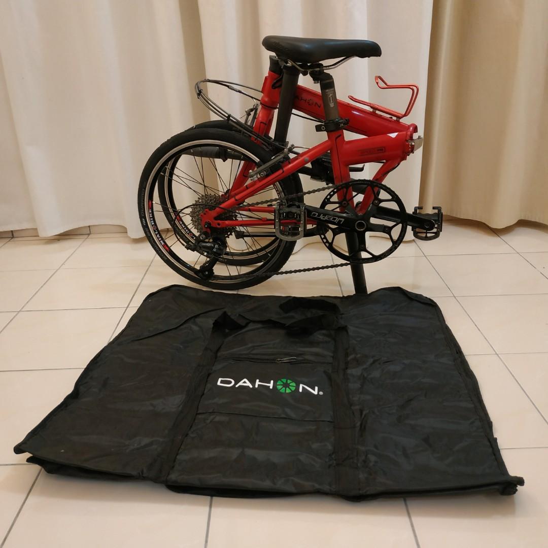Folding Bike Storage Travel Bag Compatible 406 And 451 Sports