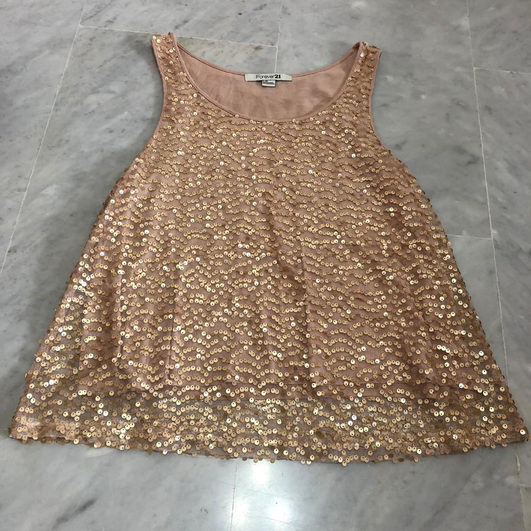 forever 21 sequin top