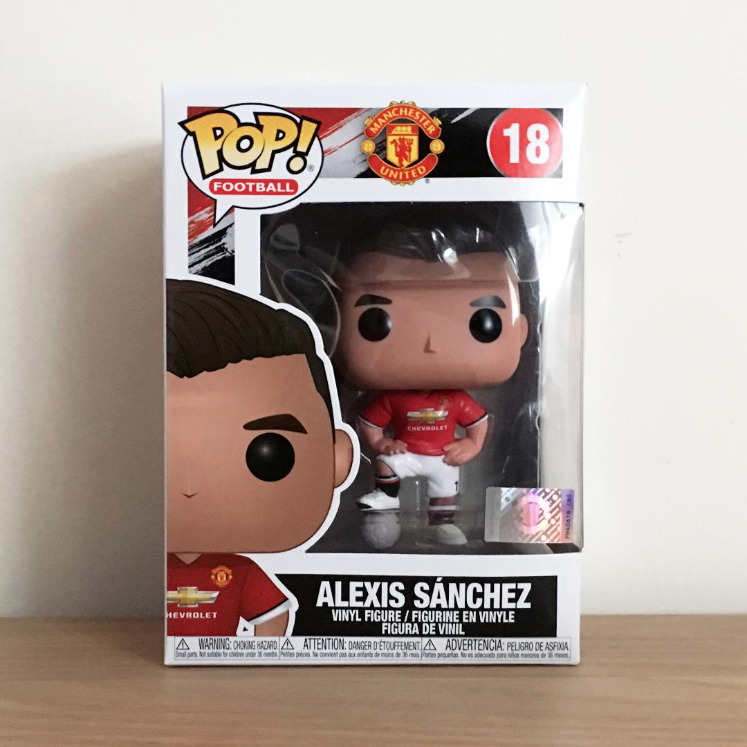 Funko Pop Manchester United Man U Alexis Sanchez Toys Games Bricks Figurines On Carousell