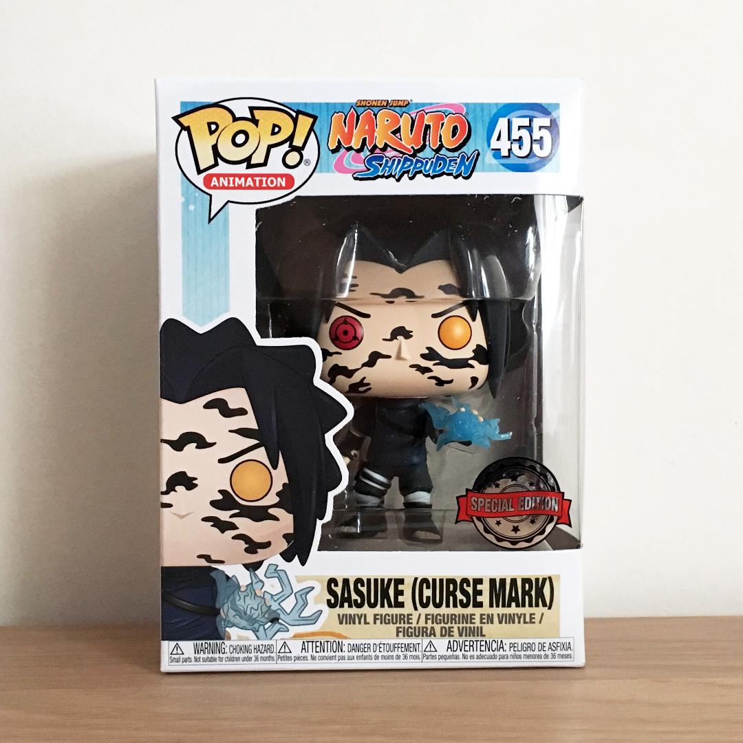 sasuke curse mark pop figure