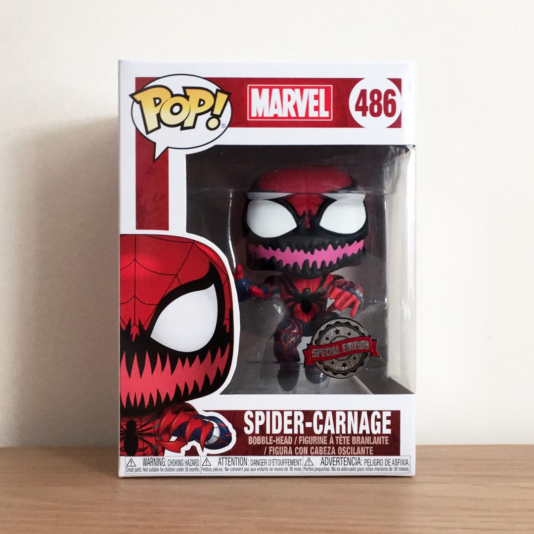 spider carnage funko pop