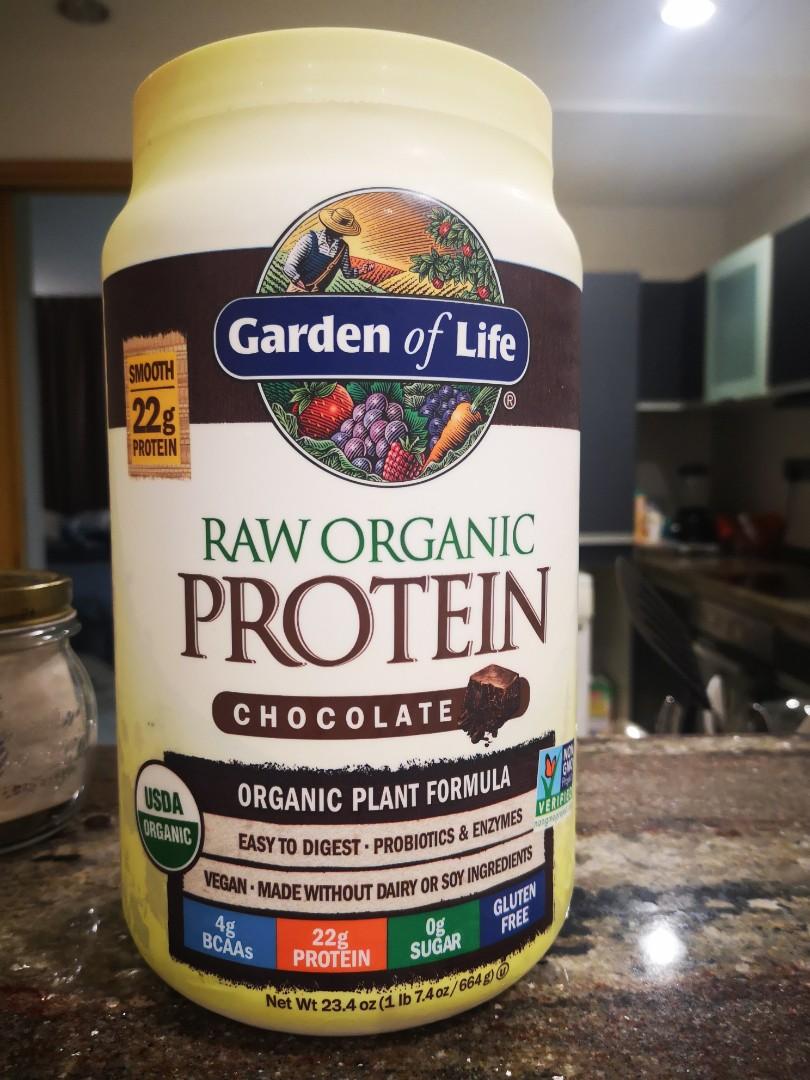 Protein Shake Garden Of Life Raw Organic Protein Organic Plant