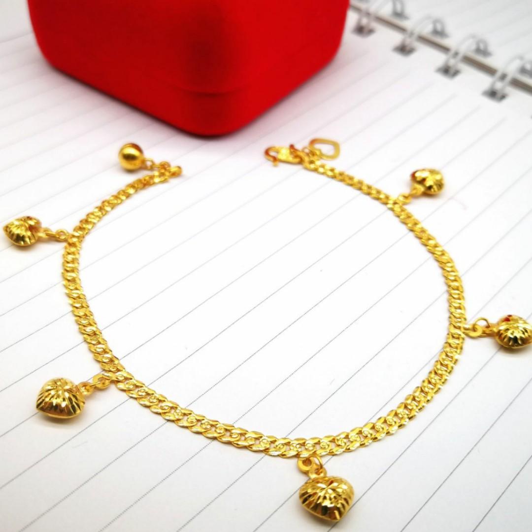 Gelang Emas 916 Orginal Women S Fashion Jewellery On Carousell
