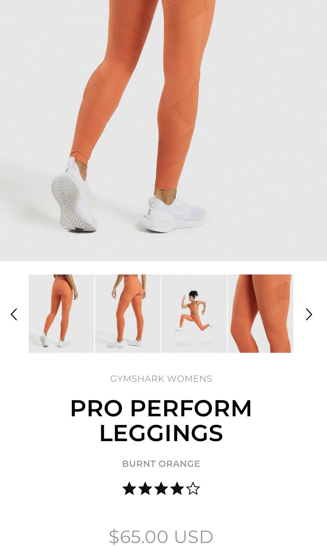 gymshark pro perform leggings