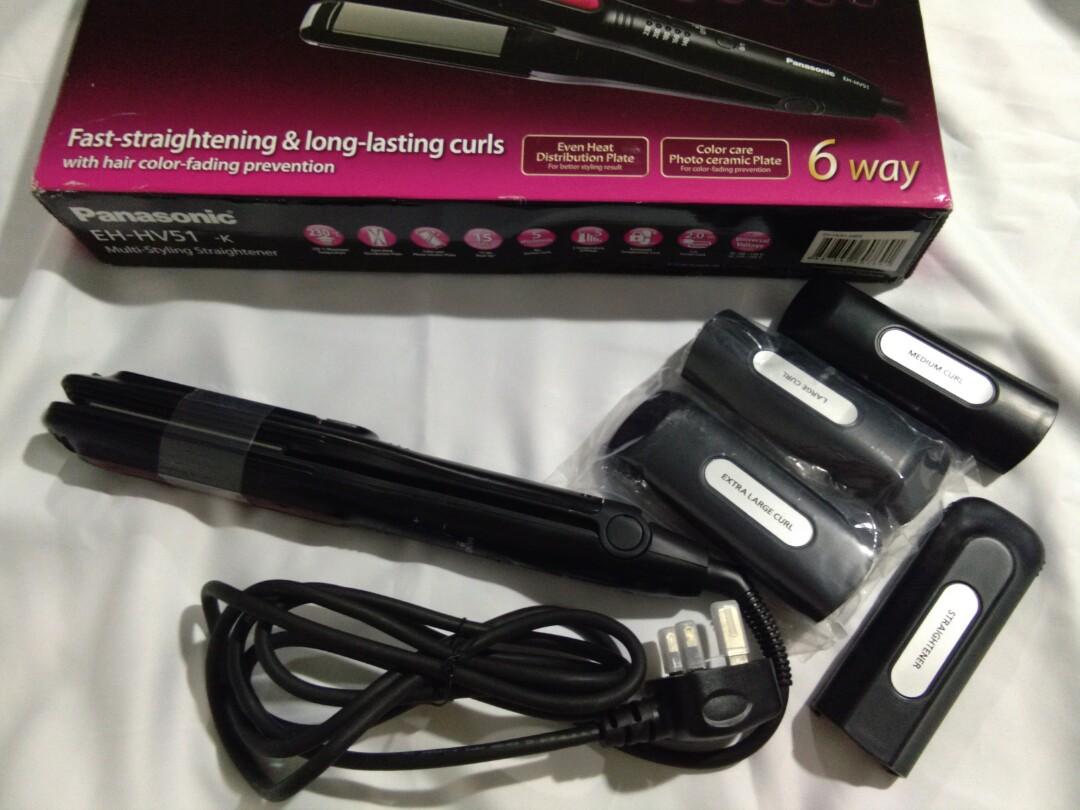 Panasonic EH HV51 6 Ways Multi Styling Hair Straightener