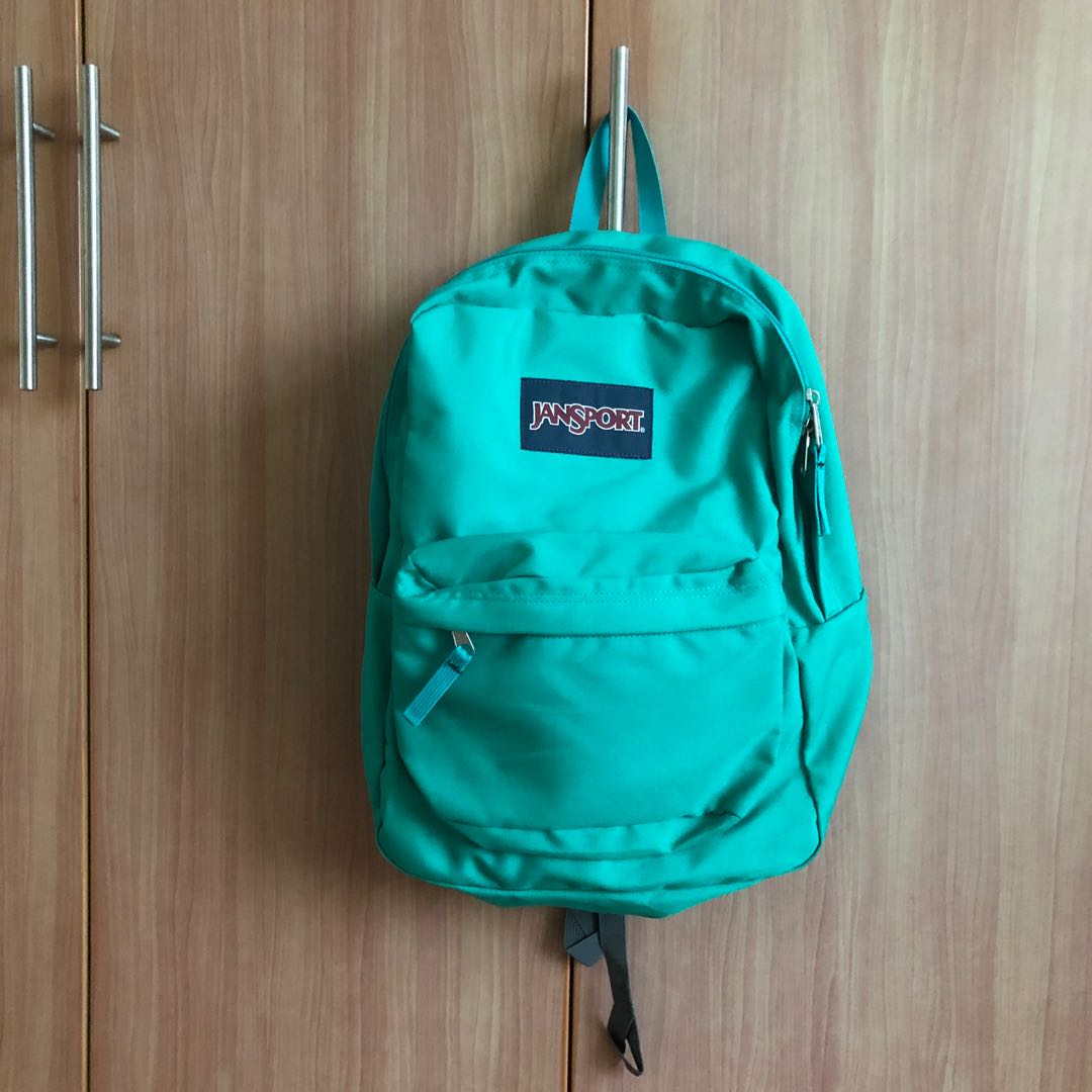 turquoise jansport backpack