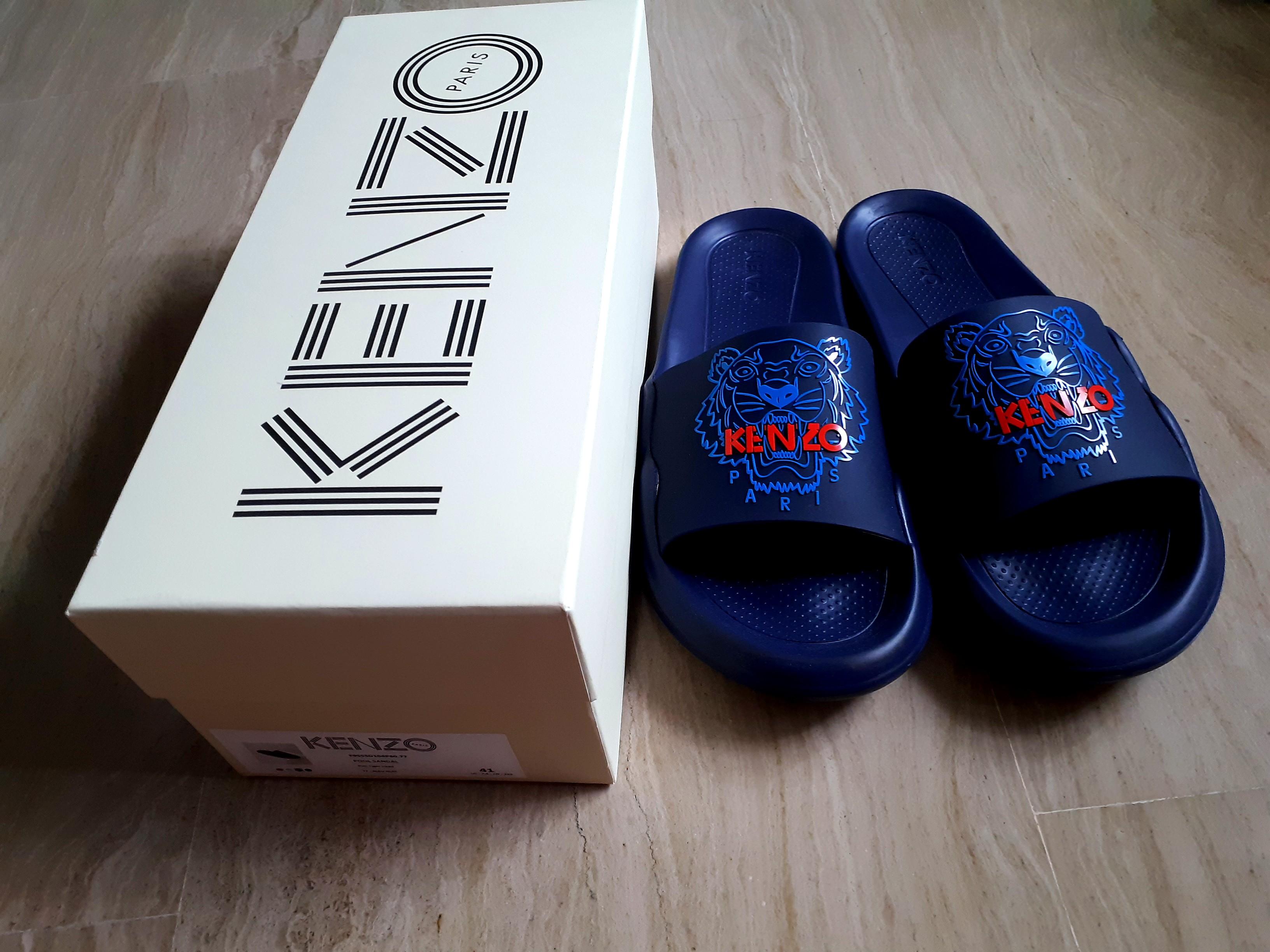 kenzo mens slides