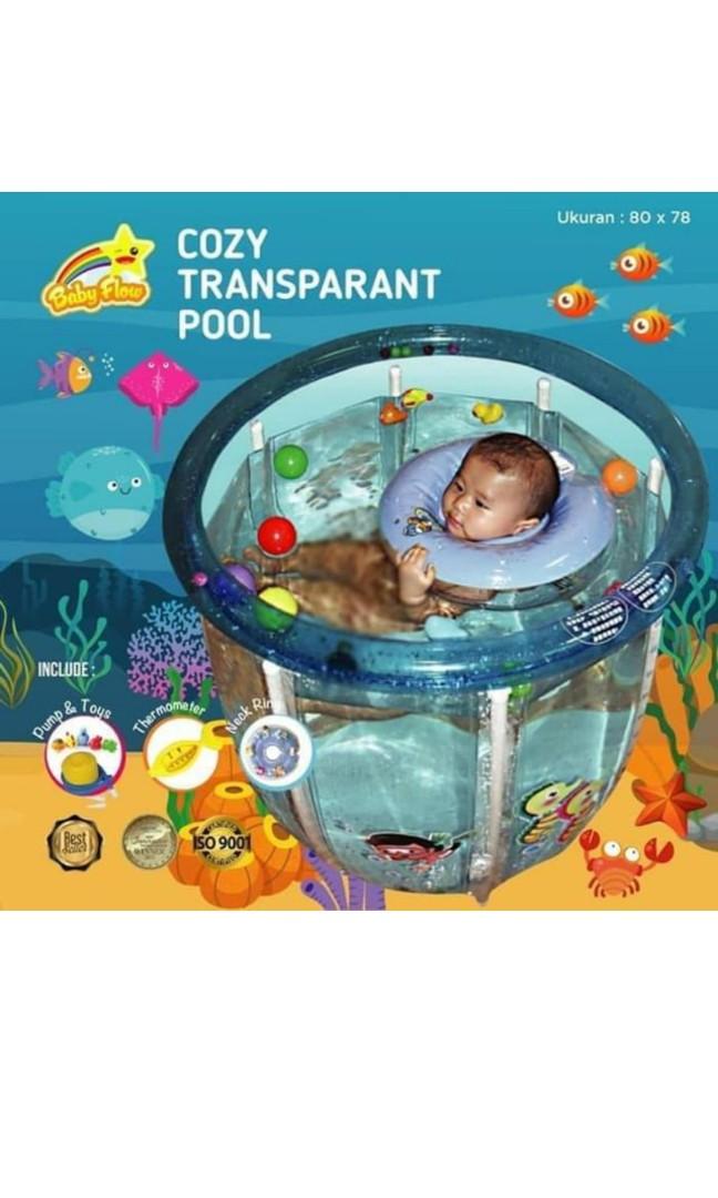 Paket Kolam Renang Baby Kolam Pompa Bebek Balon Dan Ban Leher Khusus Bayi Bayi Anak Perawatan Makanan Anak Di Carousell