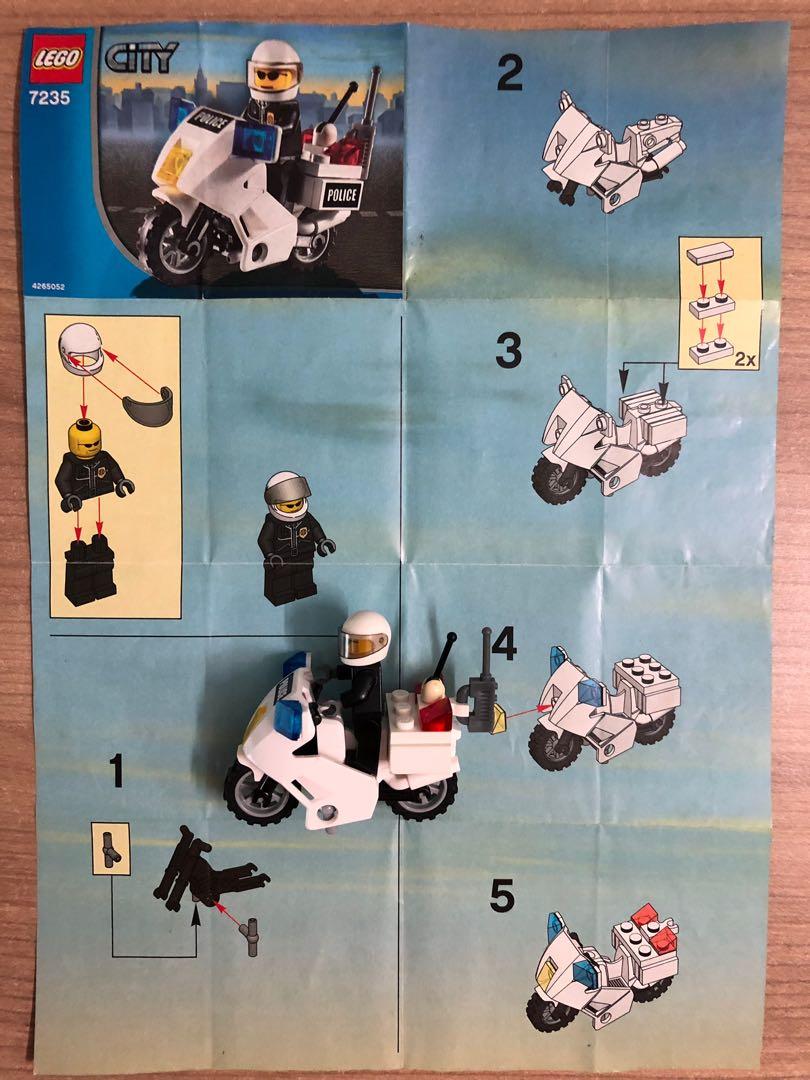Baukasten Konstruktion Replacement Instruction Booklets Manuals Only Lego City Police Station Camilohenriquez Cl