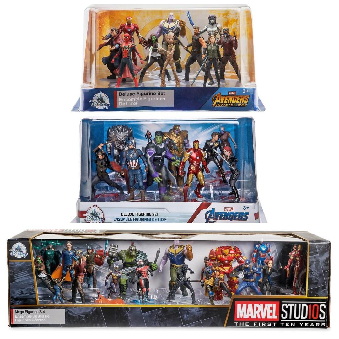 marvel avengers figurine set