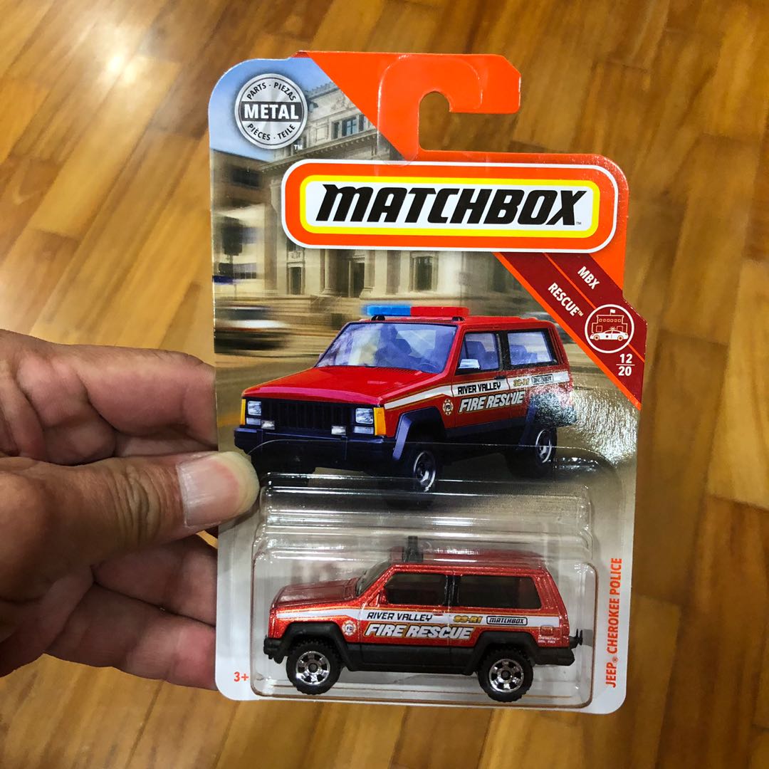 matchbox jeep cherokee police