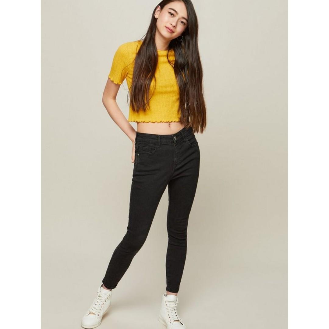 Miss selfridge sofia jeans black sale