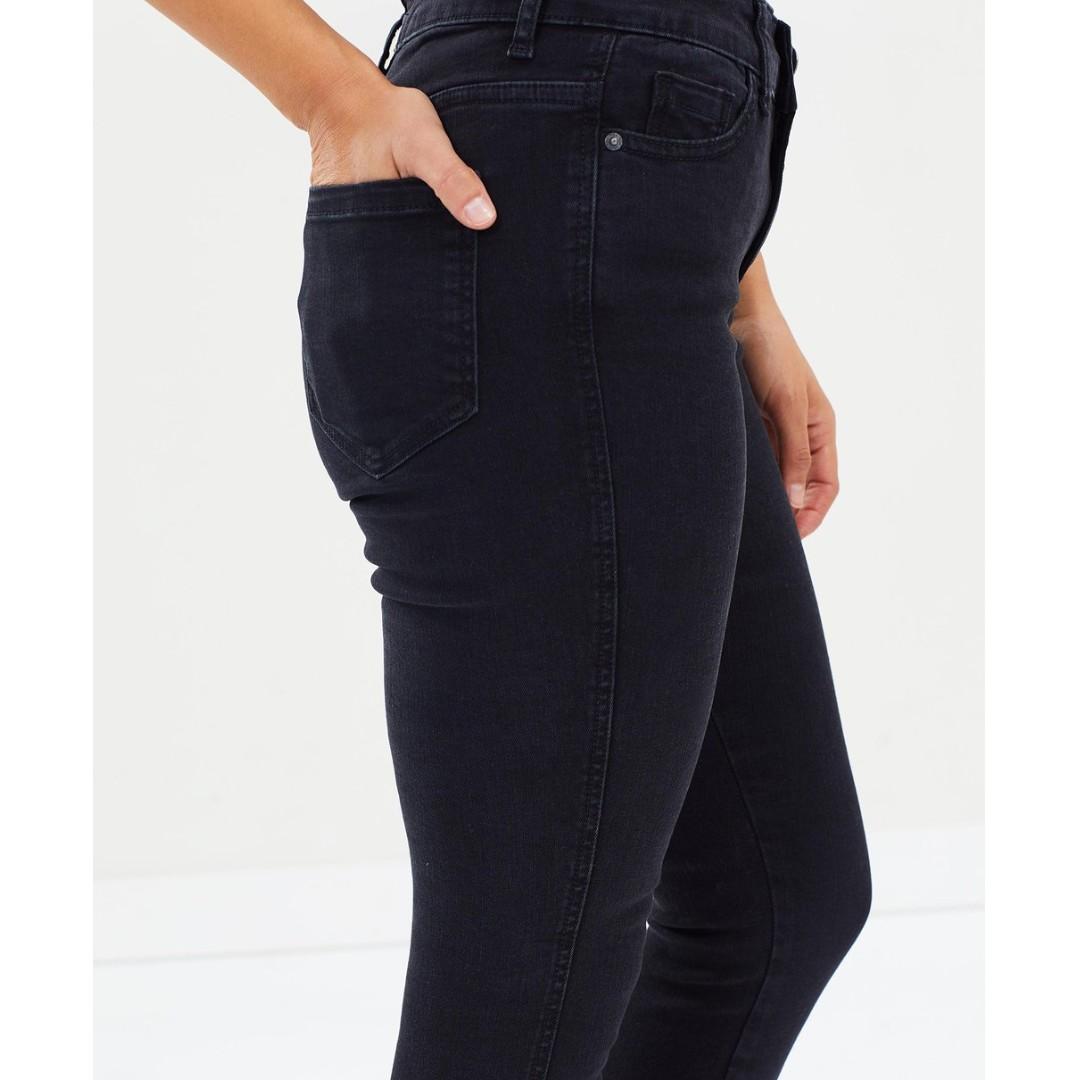 miss selfridge sofia jeans black
