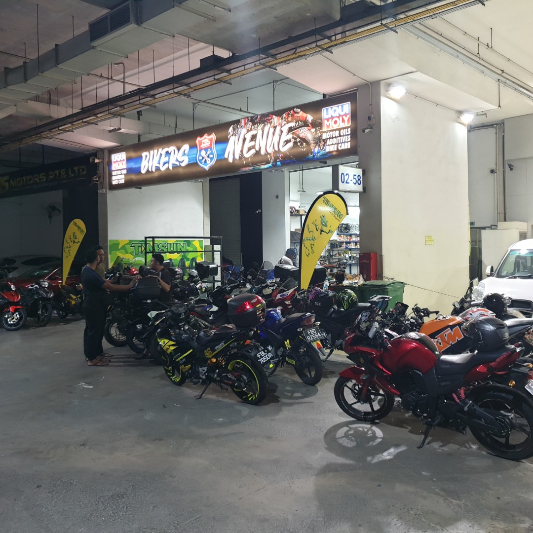 Wcega plaza motorcycle clearance shop
