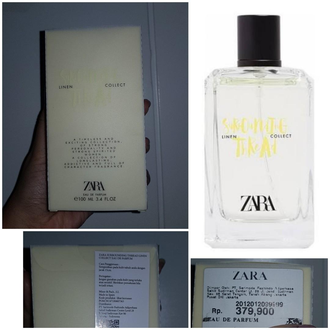 New Zara Linen collections Eau De 