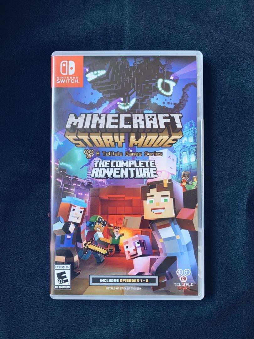 minecraft story mode the complete adventure switch