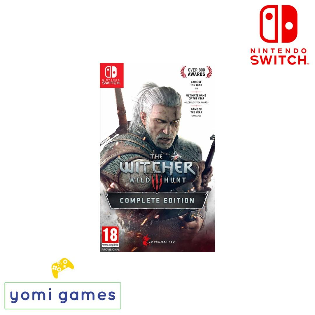 Nintendo Switch The Witcher Iii Wild Hunt Complete Edition Toys Games Video Gaming Video Games On Carousell
