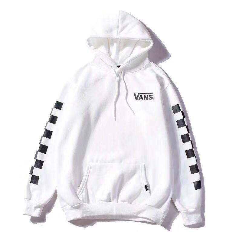 vans off white hoodie