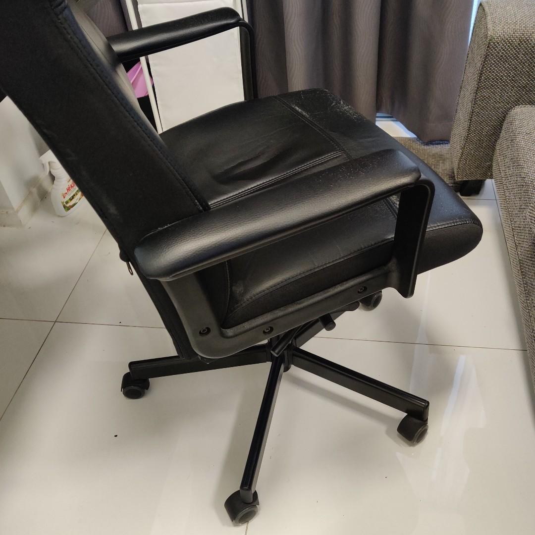 Office chair Malkolm 22121 Furniture Home Living Furniture Chairs on Carousell