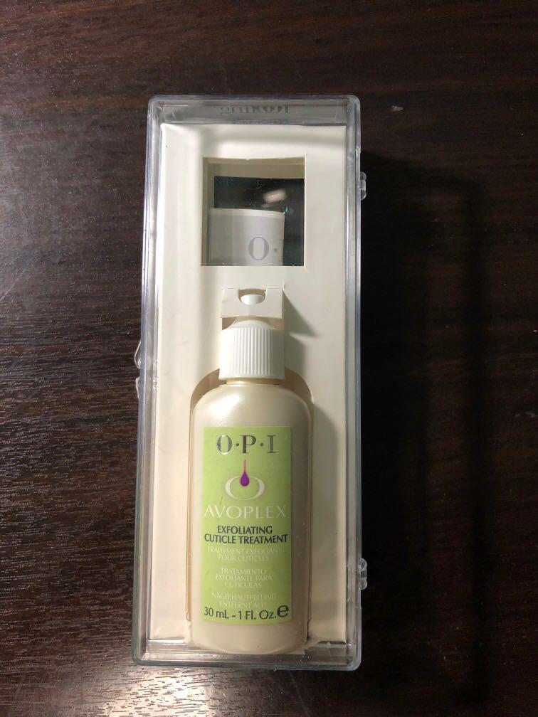 OPI Avoplex Exfoliating Cuticle Treatment (30ml) with Pedipusher