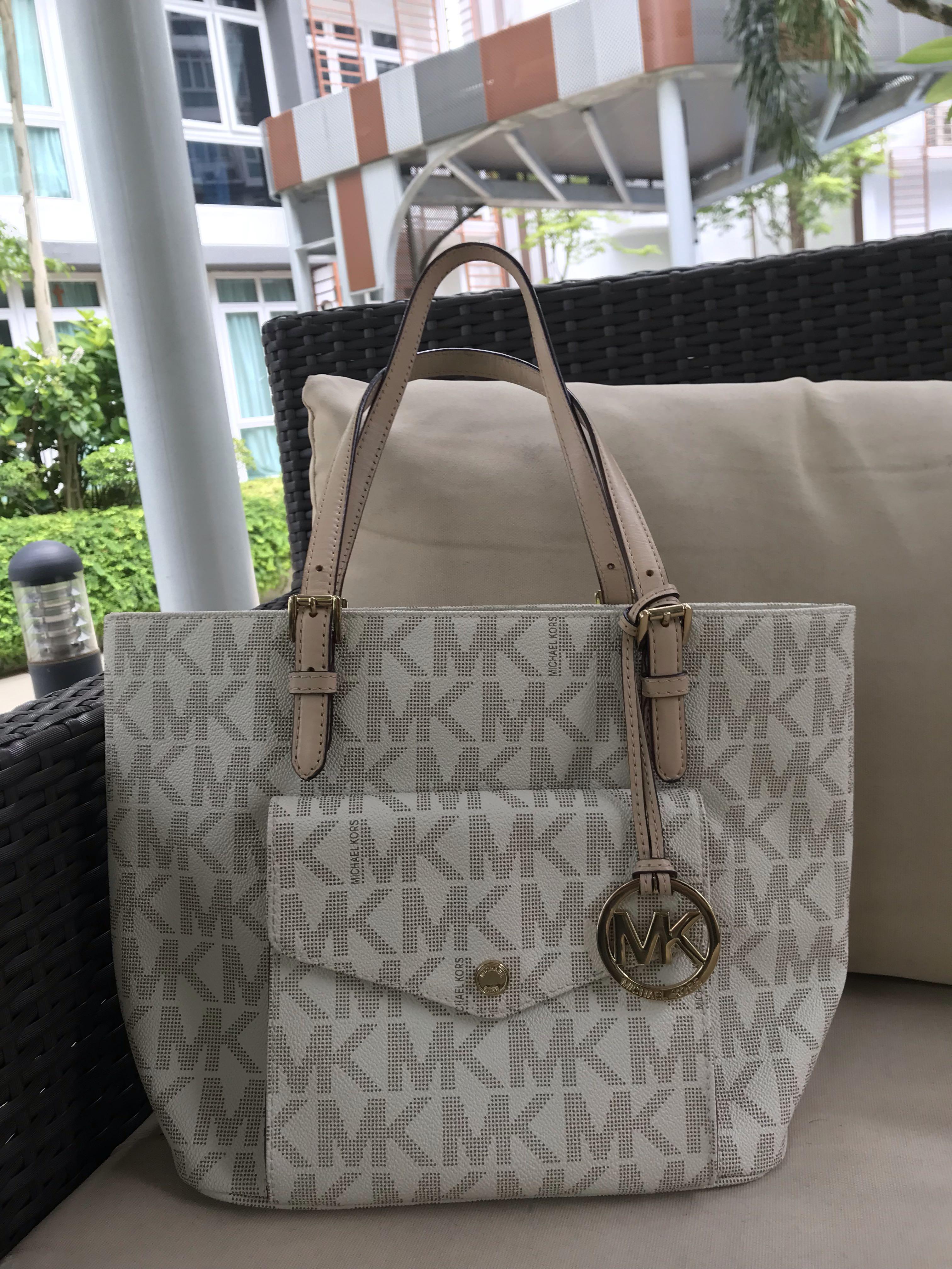 michael kors monogram tote 2016