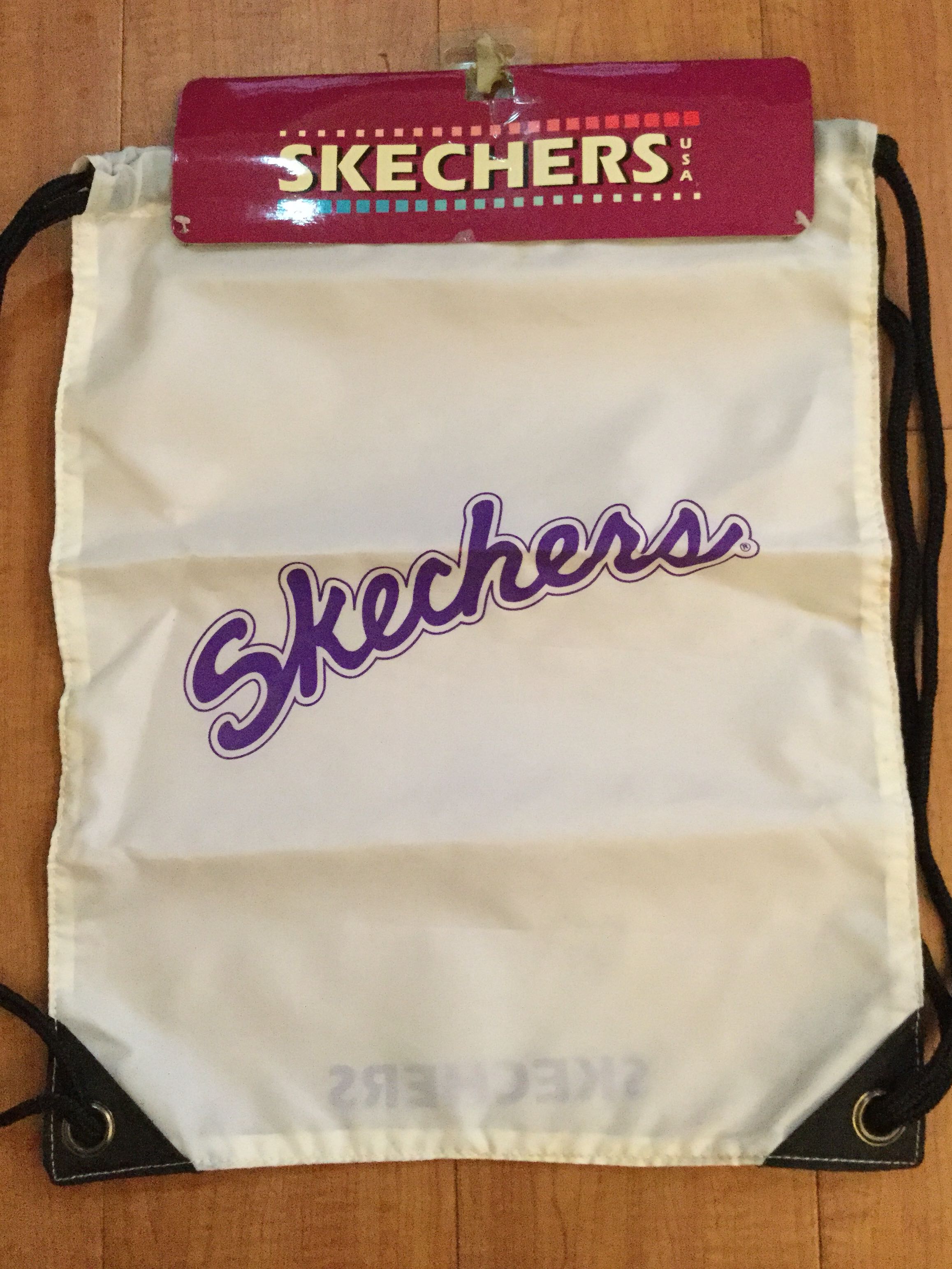 skechers drawstring bag