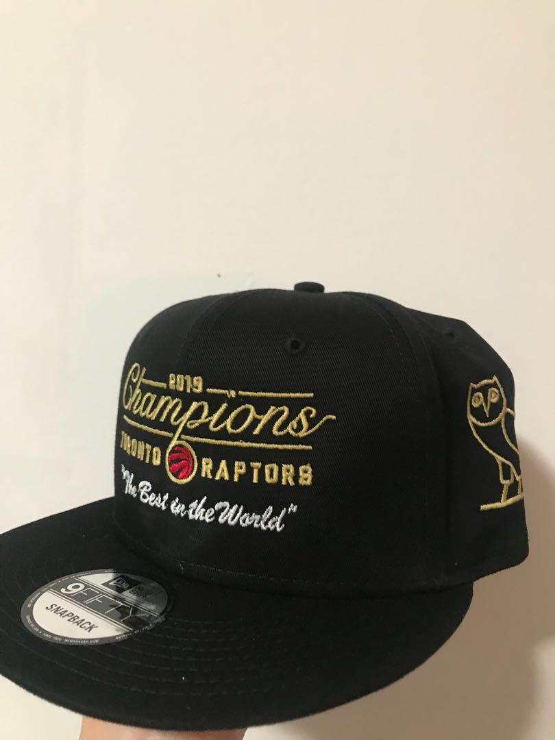 Ovo toronto raptors champions hat 2025