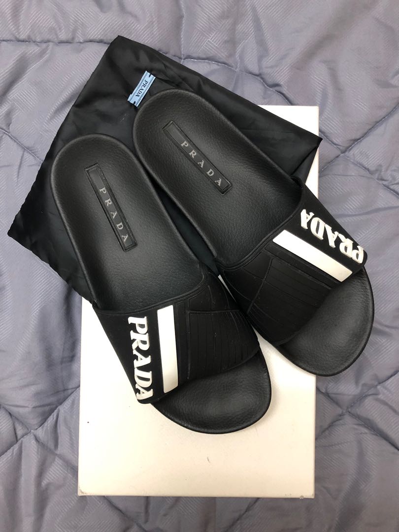 prada slides mens