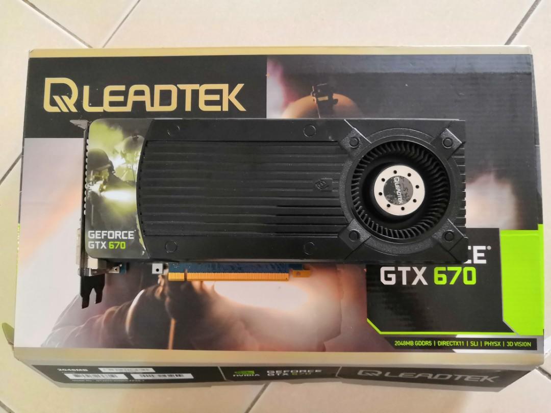 Gtx 670 clearance in 2019
