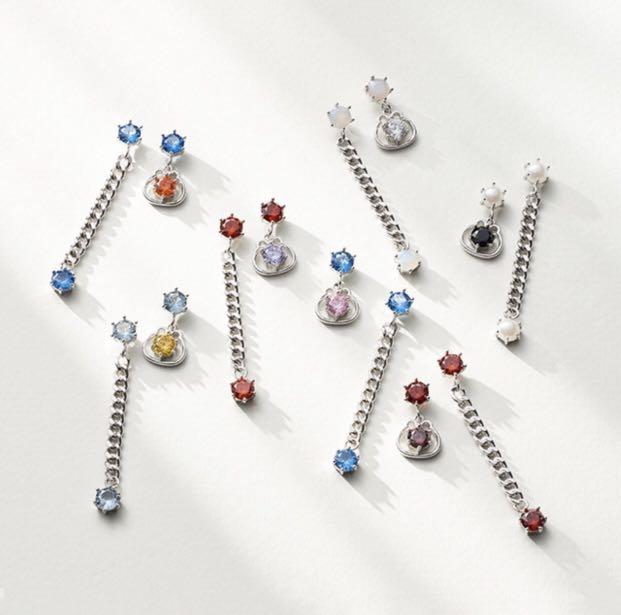 Quick Go Twotuckgom Monsta X Birthstone Bracelet Earrings Hobbies Toys Memorabilia Collectibles K Wave On Carousell