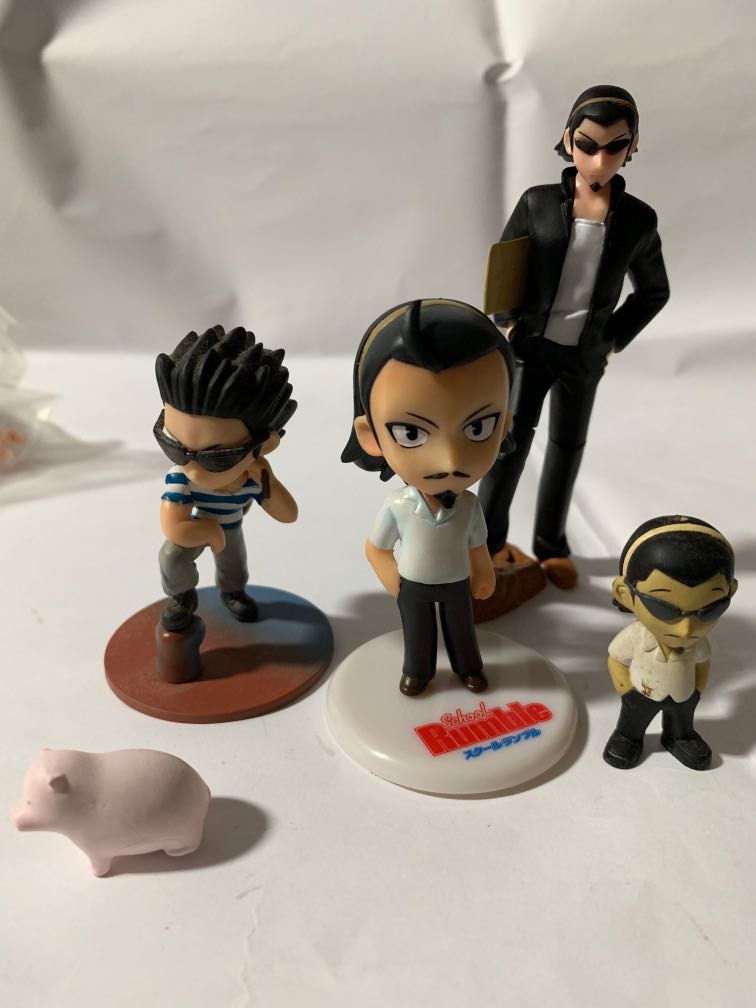 Get Wallpaper School Rumble Mini Figures Lot Of 9 Toys Games Bricks Desktop Wallpaper