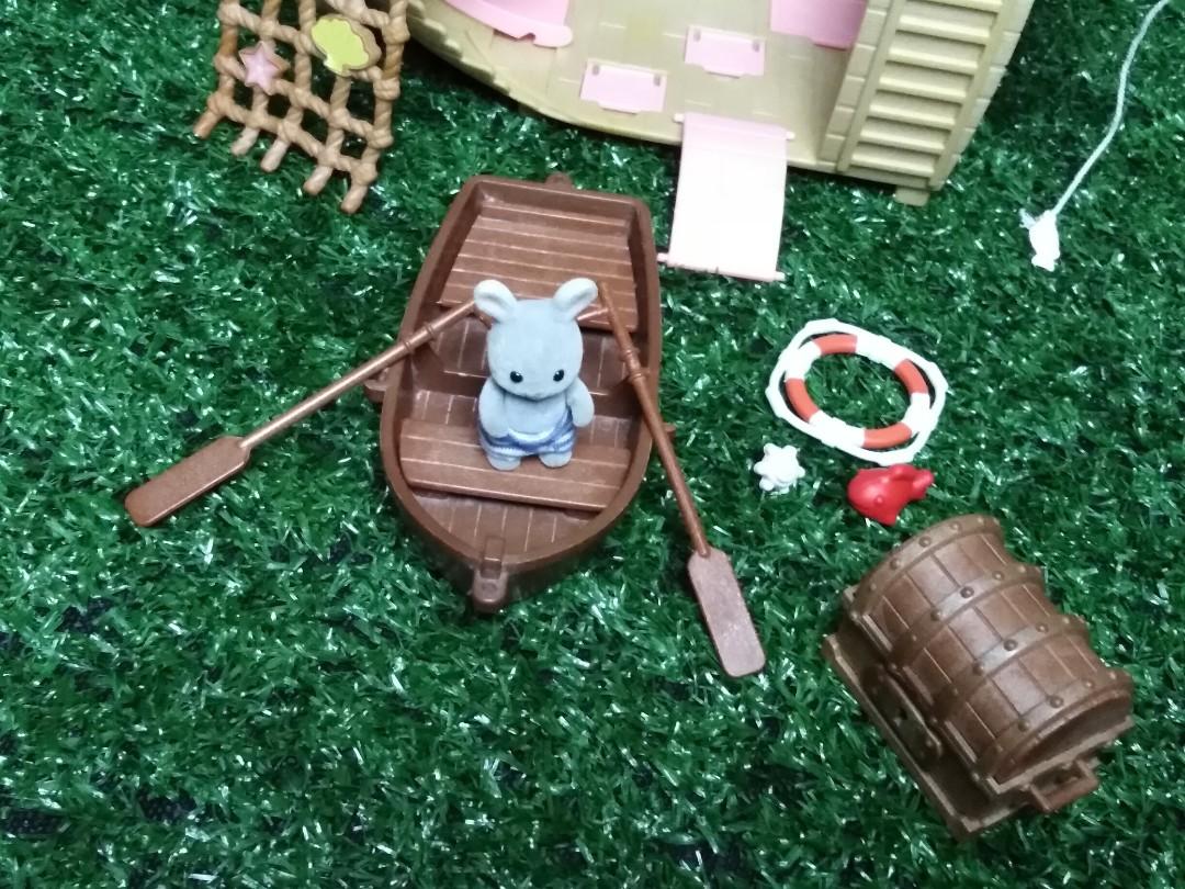 sylvanian families pirate ship