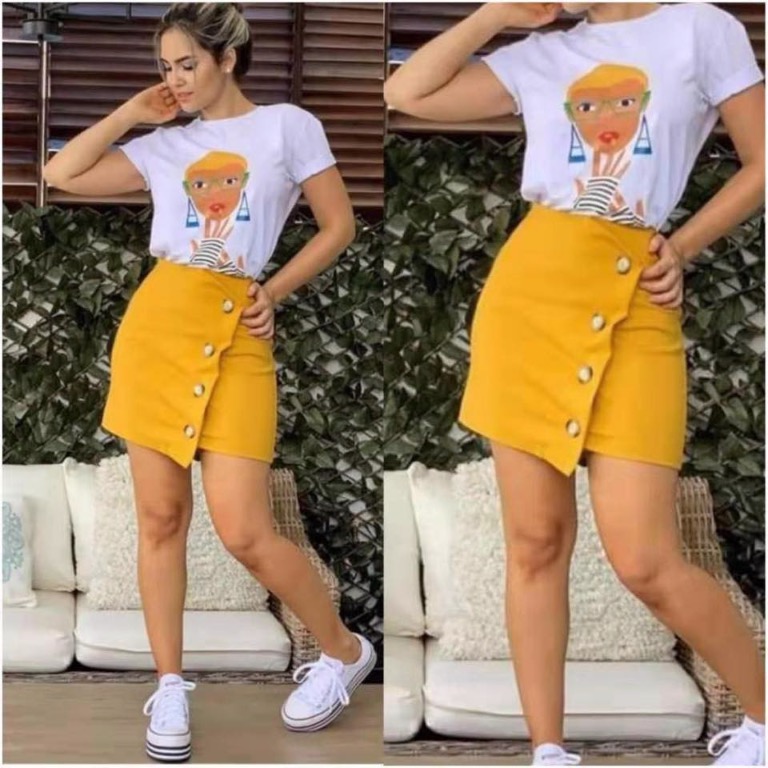 Terno Top and Skirt 2 Women #39 s Fashion Bottoms Skirts on Carousell