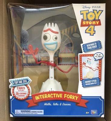 Disney pixar toy story 4 interactive forky figure clearance