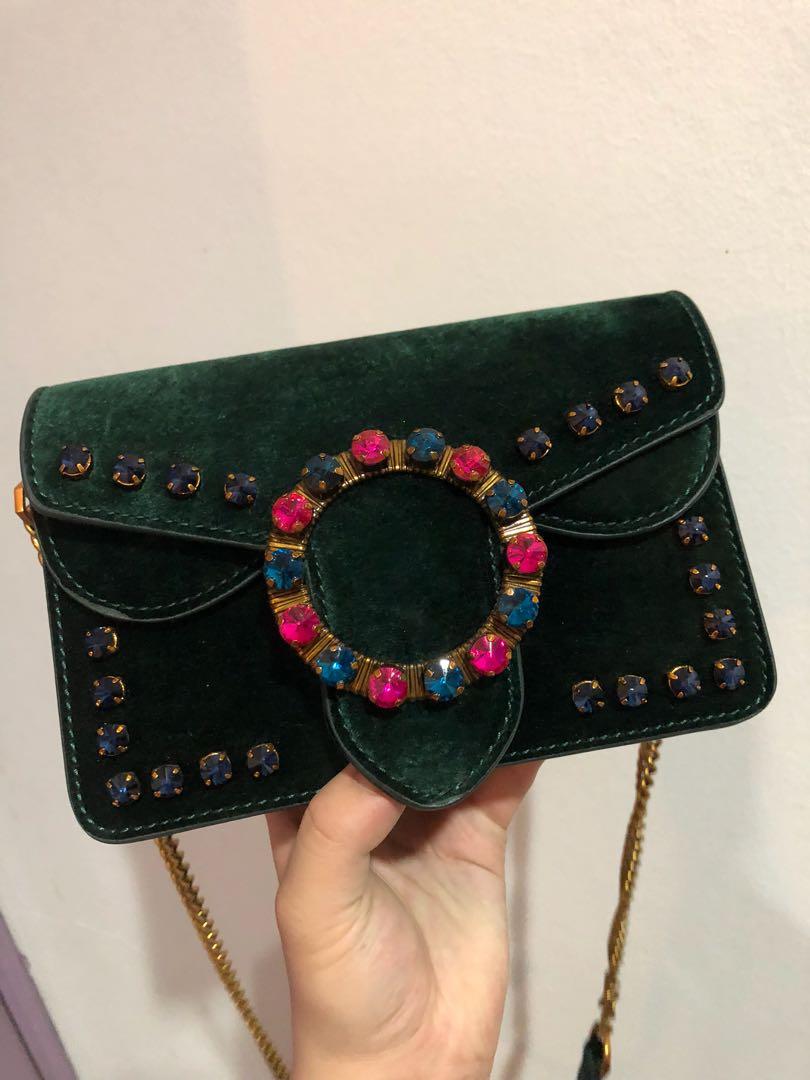 velour bags