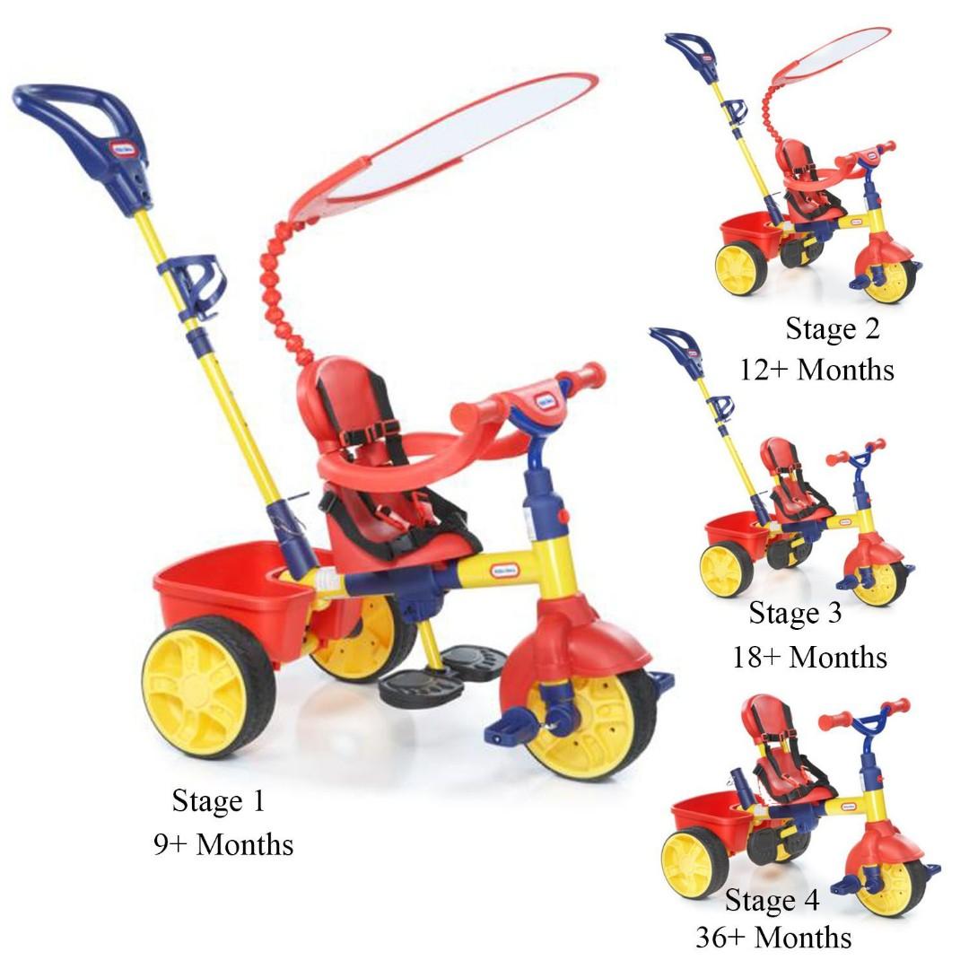 Used 4in1 Little Tikes Tricycle, Babies & Kids, Infant Playtime on
