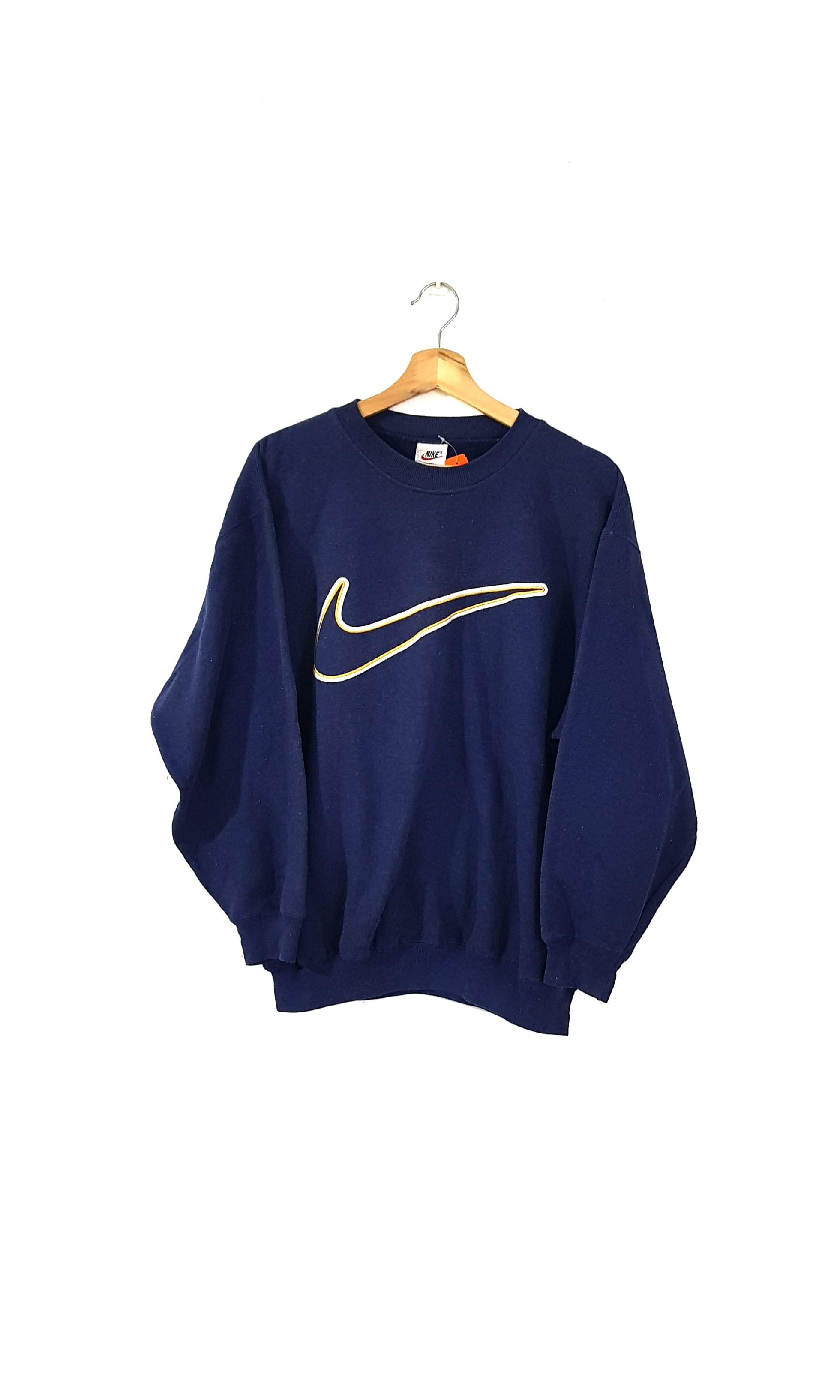 Vintage 90s Nike Big Swoosh Sweatshirt 