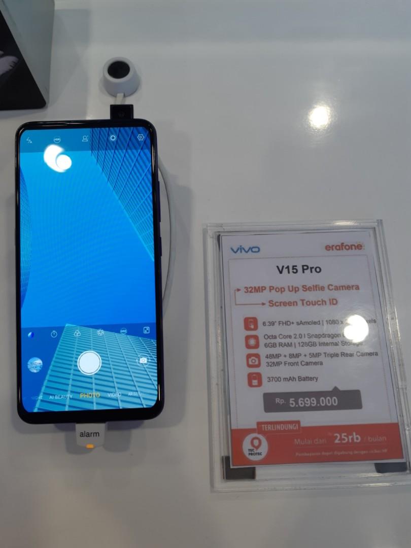 Vivo V15 Pro Kredit Prose 3 Menit Telepon Seluler Tablet Ponsel Android Lainnya Di Carousell
