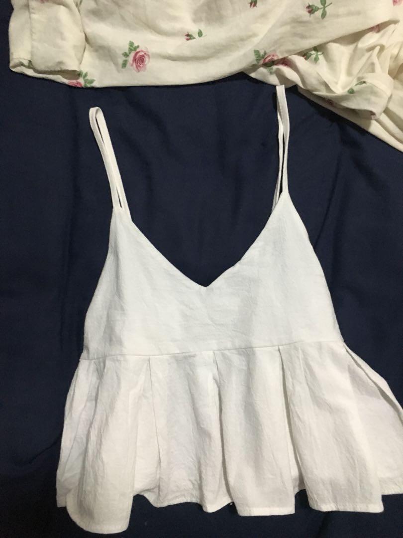 babydoll peplum top