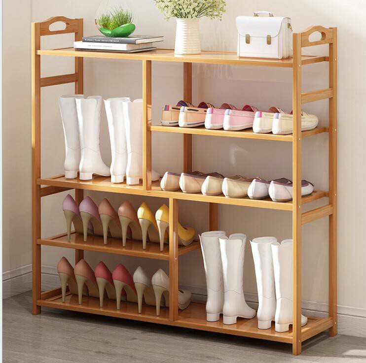 Wooden shoe rack Boot rack, Furniture 