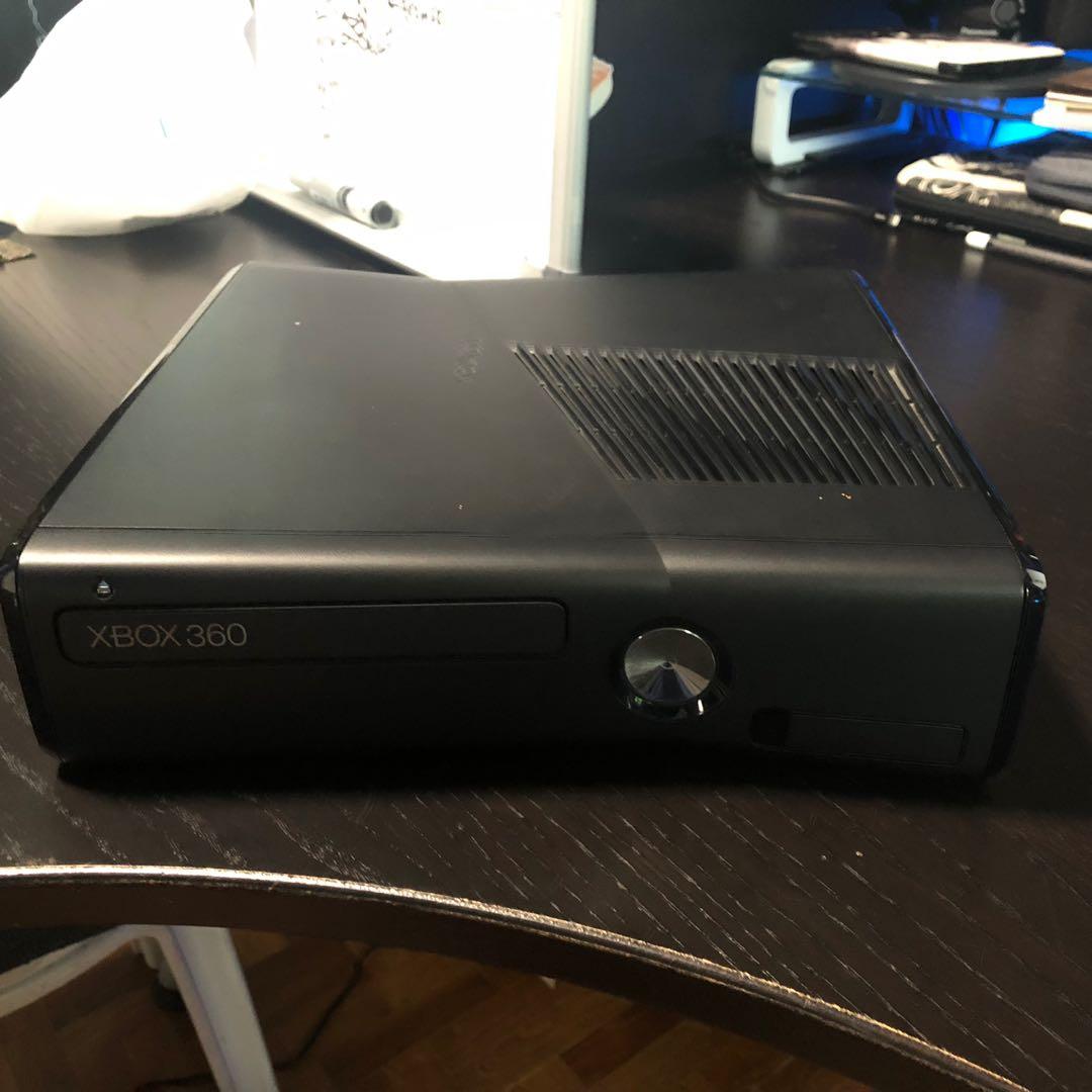Xbox 360 Slim 250gb Console Only Toys Games Video Gaming Consoles On Carousell