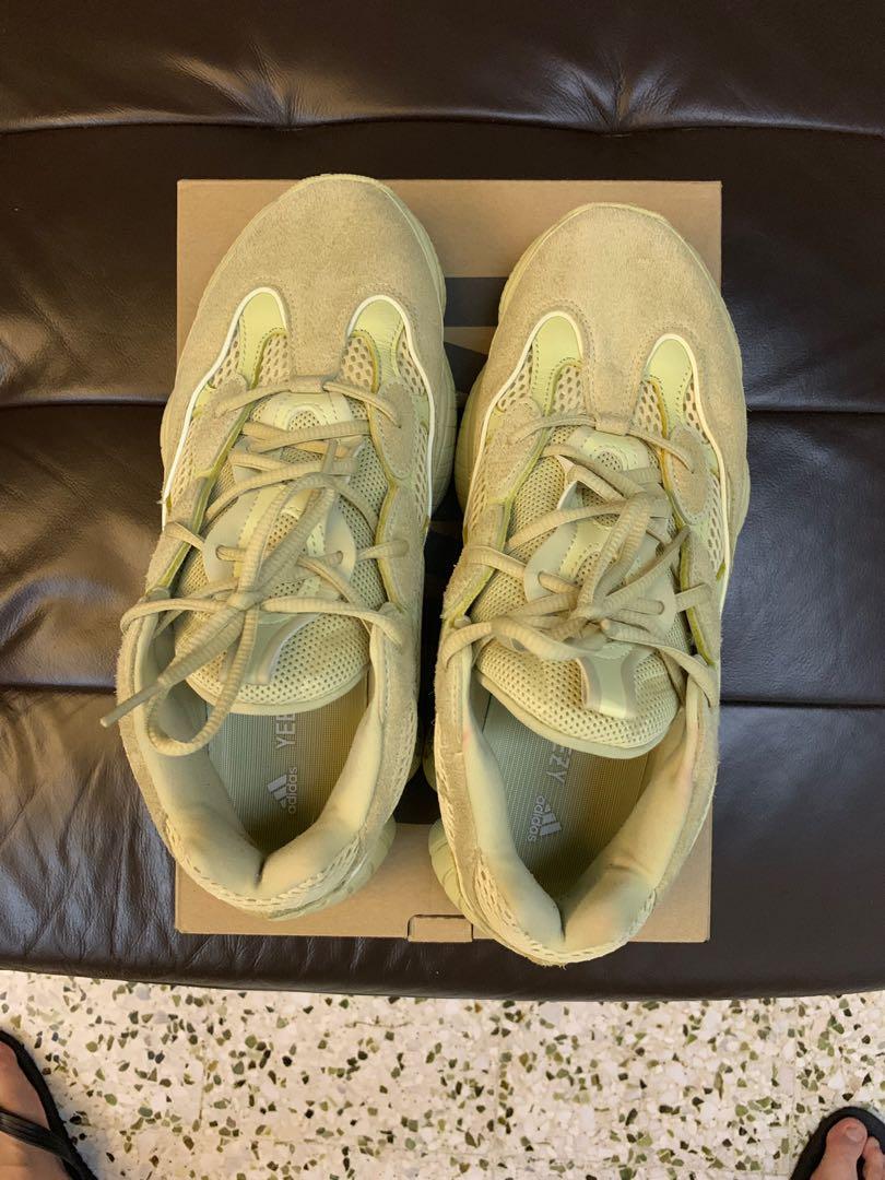 Yeezy 500 Supermoon Yellow US10.5 Men s Fashion Footwear Sneakers on Carousell