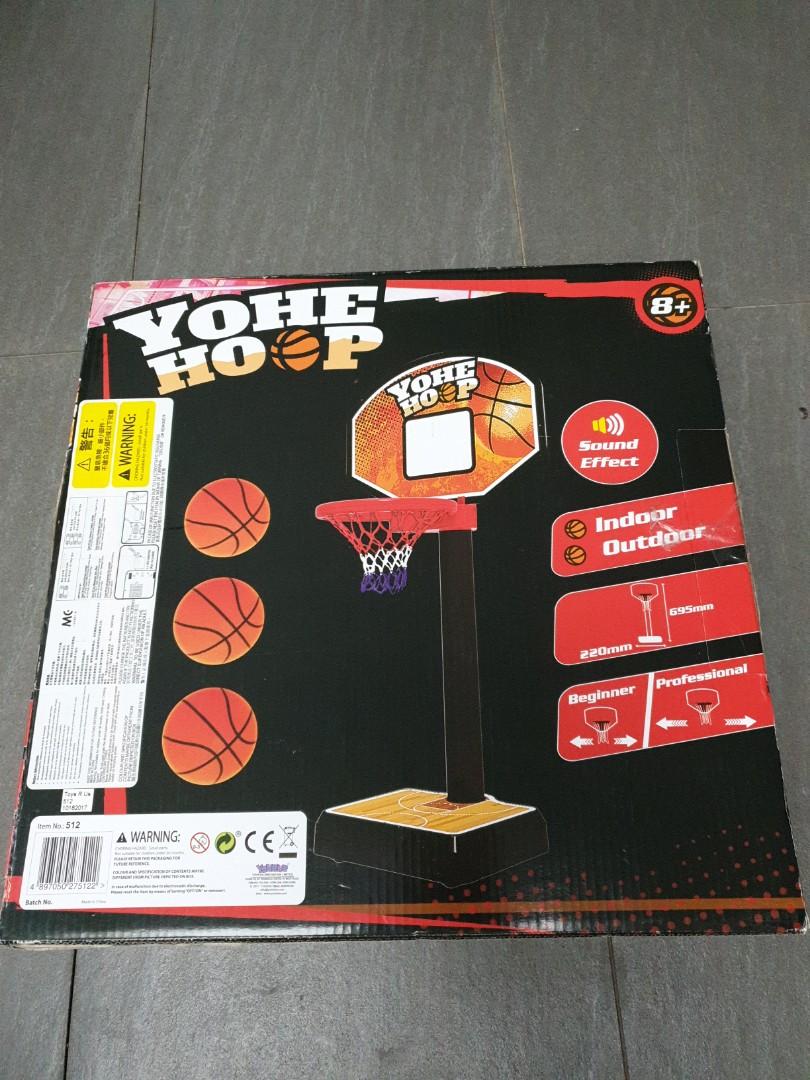 YOHE HOOP Moving basketball hoop, challenge shooting skills., Hobbies